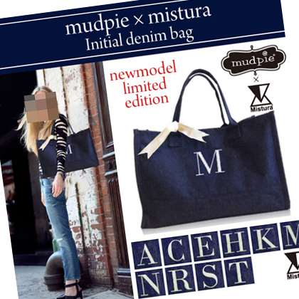 自分のイニシャルをバッグにできるMistura(ミストゥーラ)のマザーズバッグ