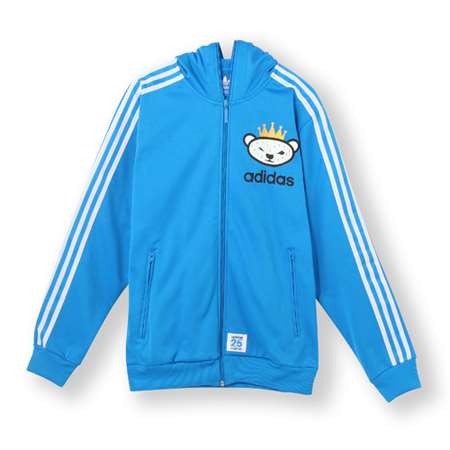 メンズadidas Originals by NIGO　NIGO ZIP THRU HOODIE　アディダスパーカー　ブライトブルー